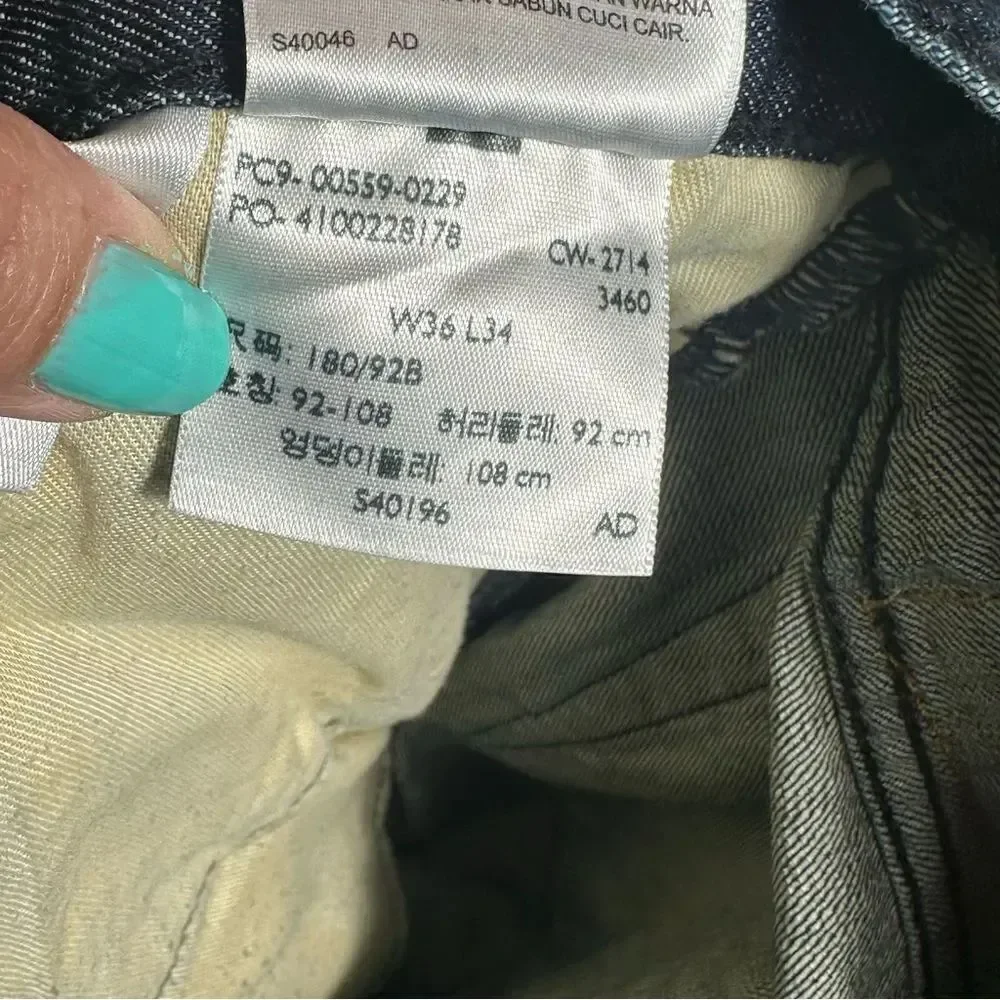 Levi's Blue Relaxed Jeans with Indigo Denim